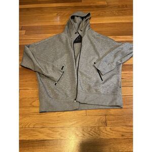 On Cloud Running Women's Hoodie Gray‎ Size Large PLEASE READ